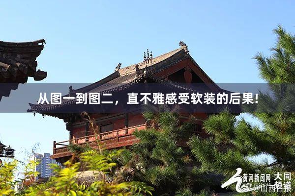 从图一到图二，直不雅感受软装的后果!